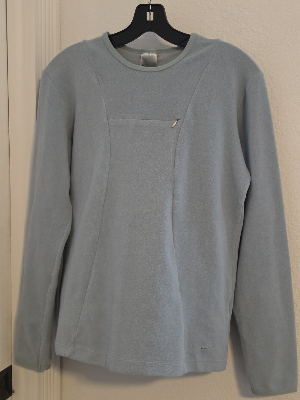 Nike Pale Blue Long Sleeve Crew Thermal
